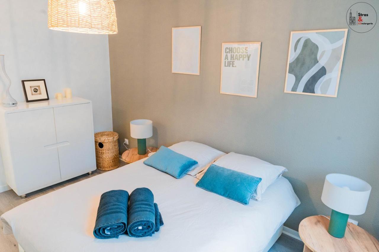 Chez La Clo' - Joli 2 Pieces, Parking Gratuit, Acces Direct Tram 2 Min A Pied Straatsburg